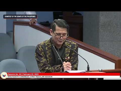 Robin Padilla's privilege speech on defending Duterte against ICC probe
