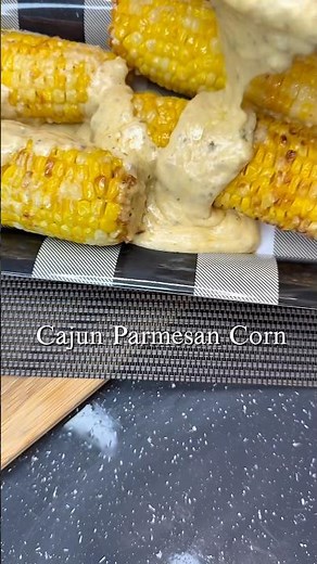 How to Make Parmesan Smothered Corn on the Cob (SO GOOD!)🌽#inthekitchenwithstacey #cornonthecob #fy