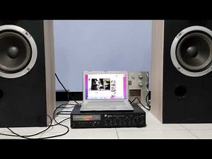 Technics SB-1950 with seico A-6B amplifier