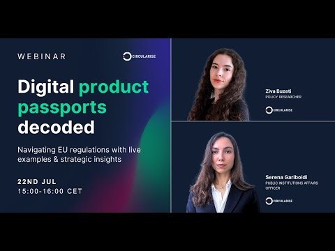 DPP decoded: Navigating EU regulations with live examples and strategic insights