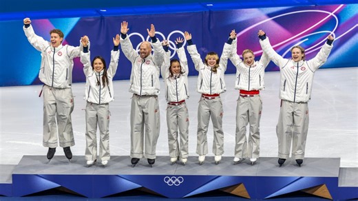 Team USA wins Olympic figure skating team gold