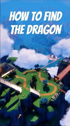 How to Find the Dragon in Lego Fortnite #legofortnite #ninjago #dragon