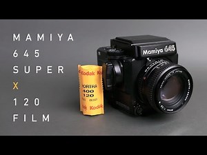 Mamiya 645 Super - Loading 120 film