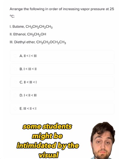 Chemistry Question of the Day for Pre-Dental Students