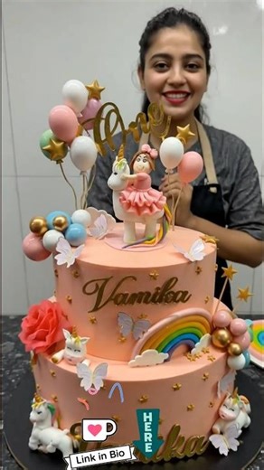 Best Unicorn Cake Design || #makemakercakes