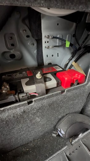 2018 Ford Fusion Hybrid 12V Battery Location
