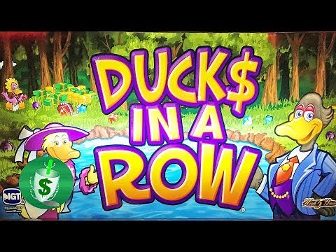 Duck$ in a Row classic slot machine
