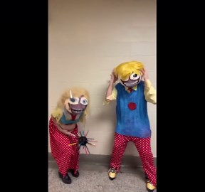 Creepy Clown Couple's Hospital Birth Prank