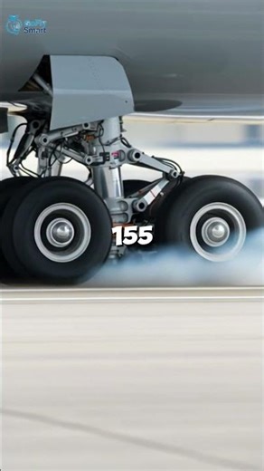 Reason Aircraft Tires Can Burst. #aircraft #aviation