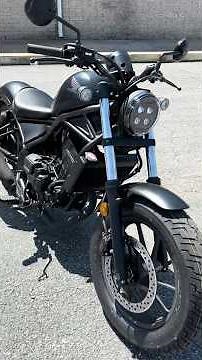 2026 Honda Rebel 300 with e-clutch walk around