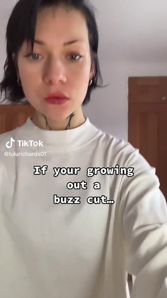 6 Month Buzz Cut Growth Journey | Blue Hair Transformation