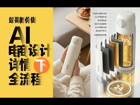 Nanobanana Pro AI电商详情实战创作全流程（下）|靖哥教你做 Nanobanana Pro tutorial