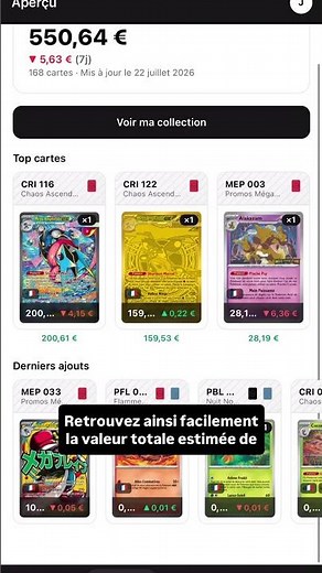 Scanner ses cartes Pokémon et connaître leur prix en 2 secondes