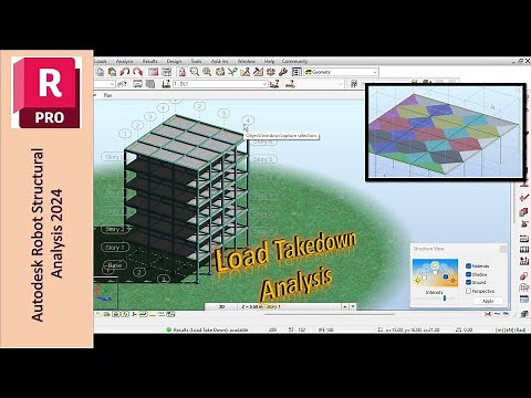Load Takedown Analysis in Autodesk Robot