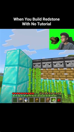 When You Build Redstone With No Tutorial 😭