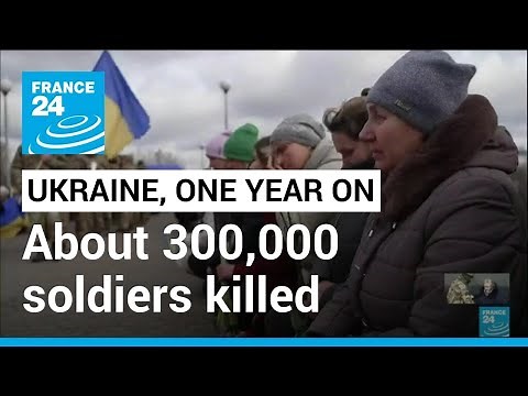 Western intelligence estimates war killed about 100,000 Ukrainian, 200,000 Russian soldiers