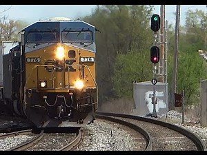 Fast CSX Intermodal Train