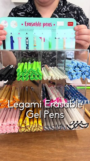 Legami Erasable Gel Pens! The Best Pens for a Magical Writing Experience