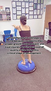 5.4K views · 21 reactions | Physiotherapy for teenagers plays a...