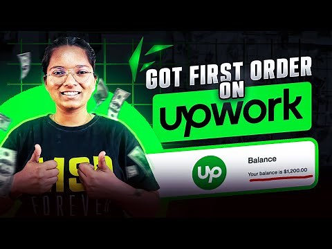 How to get your 1st client on UPWORK - My Real Story 🚀
