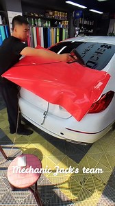 317K views · 1.2K reactions | Car Wrapping Process #mechanic #mechanicjack #wrap | Mechanic Jack's team | Facebook