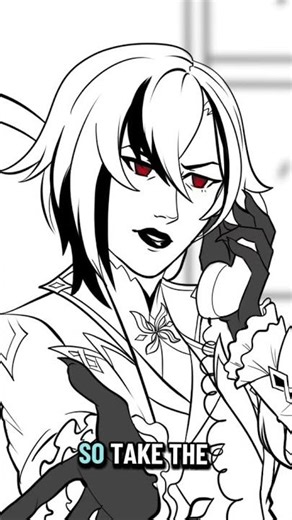 the car problem #genshinimpact #tartaglia #arlecchino #animatic