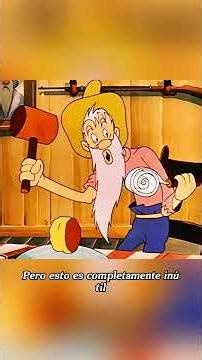 La receta secreta de la abuela: una barra de pan que podría servir como arma.#cartoon #comedy