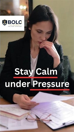 Stay Calm Under Pressure Like a Great Leader #StayCalmUnderPressure #CareerGrowth #UKTrainingCourses