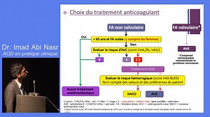 Anticoagulants oraux directs (AOD / NACO) et fibrillation auriculaire : principales situations clini