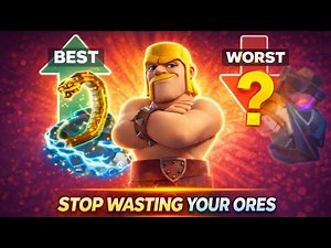 BEST Equipment You Should Upgrade for Each Hero In Clash of Clans - Equipment Priority Guide 2026!