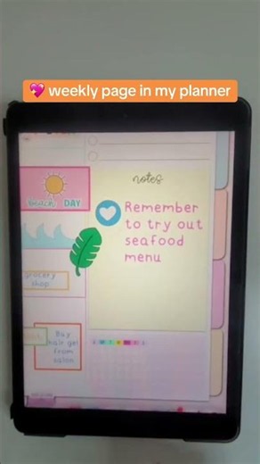 💖 Weekly Planning | ✨ Digital Planner | ✨ Digital Planning
