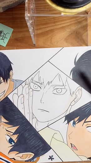 やっと完成した✌️#影山飛雄 #ハイキュー #ノエお絵描き