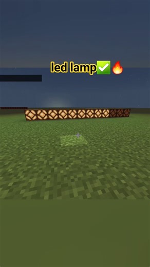 #minecraft Led lamp ❌️❓️✅️🔥