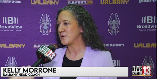 Kelly Morrone introduced as head coach of UAlbany women's basketball