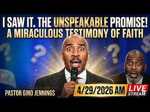 🔴🅻🅸🆅🅴 Pastor Gino Jennings - They Tried To Cancel Him – But He Spoke Truth | APR 29, 2026.