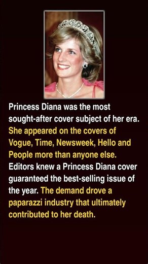 Princess Diana appeared on more magazine covers than any other person in the 1980s and 1990s