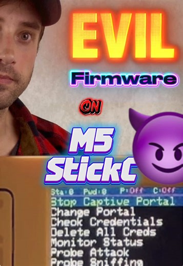 Ultimate Guide: Installing Evil Firmware on the M5Stick Plus 2 Using M5Burner App In this step-by-step tutorial, we’ll show you how to seamlessly install Evil Firmware on your M5Stick Plus 2 using the M5Burner app. We’ll cover everything from downloading the M5Burner app to the final steps of flashing the firmware. Whether you’re a beginner or a seasoned pro, you’ll find all the tips you need to get started. Disclaimer: Everything shown in this video is for learning and demonstration only. Do no
