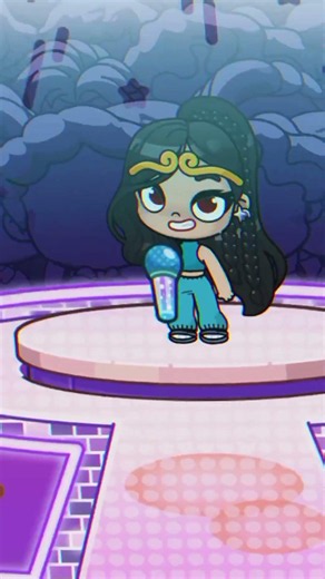 Princess Jasmine Sings a Beautiful Song! 👑🎤 Disney Avatar World #avatarworld #jasmine #shorts