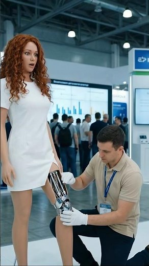 Testing the Latest Girlfriend Robot: My Unexpected Encounter at the Expo #expo2025 #innovation#robot
