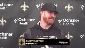 Andy Dalton on cold weather experience ahead of Week 16 game at Cleveland 12/21/2022