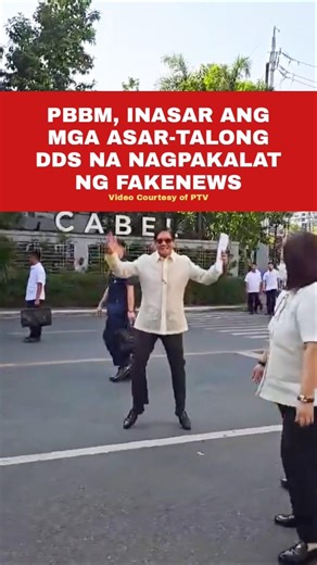Pangulong @bongbongmarcos, inasar ang mga DDS na nagpapakalat na siya raw ay p*tay na. Hahahaha