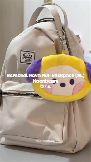 Stylish Herschel Nova Mini Backpack in Moonbeam | Free Shipping $1k Discount