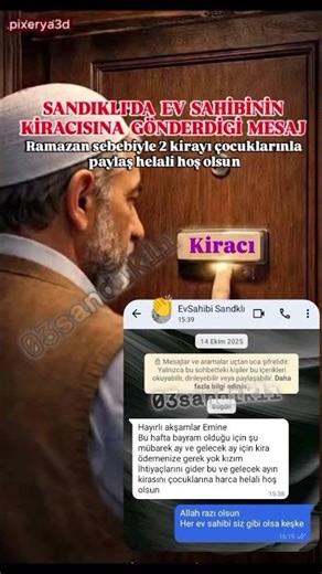 sandıklıda ev sahibi 2 ay kira almadı
