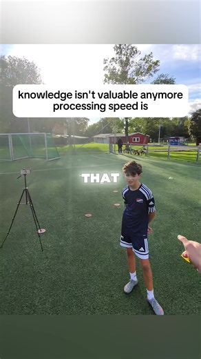 Knowledge isn’t valuable anymore. Everyone knows what to do. Watch videos. Read tips. Learn tactics. But still… most players play bad. Why? Because football isn’t about what you know. It’s about how fast you can access and execute it. Under pressure. Under fatigue. In real time. That’s where players get exposed. It’s easy to learn passively. Sit, watch, understand. It’s hard to apply it instantly, make mistakes, look bad, and still keep going. That’s where real improvement happens. Not in comfor