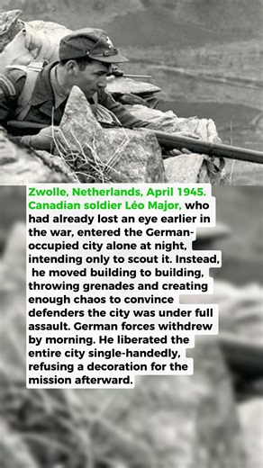 He Talked a Terrified City Into Believing an Entire Army Was Coming #militaryeverything #history#ww2