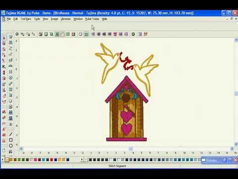 Editing features - Tajima DG/ML by Pulse Embroidery Software