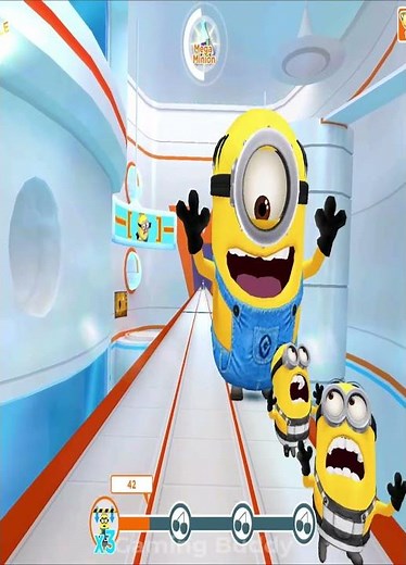 Mega Mel Minin at Anti-Villain League🤣🕺 #MinionRush #Funny #Memes