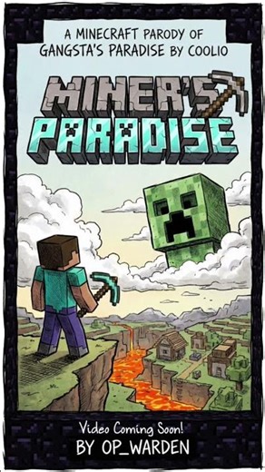 Miners Paradise | Minecraft Parody by OP_WARDEN 🎸 #minecraft