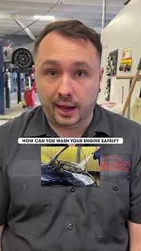 How To Safely Clean Your Engine Bay? 🚗