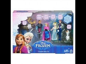 Disney Frozen Complete Figures Story Set - KidToyTesters